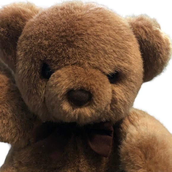 8" Steven Smith Teddy Bear w/Brown Bow Tie Small Cuddle Plush - Picture 2 of 12